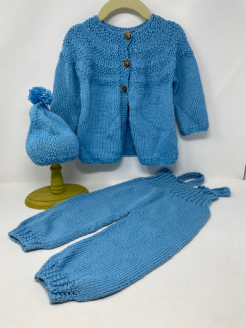 12-24 M Periwinkle Blue Cotton Model Blend Hat