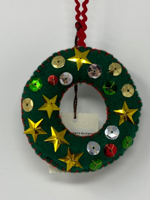 Felt Wreath Ornament