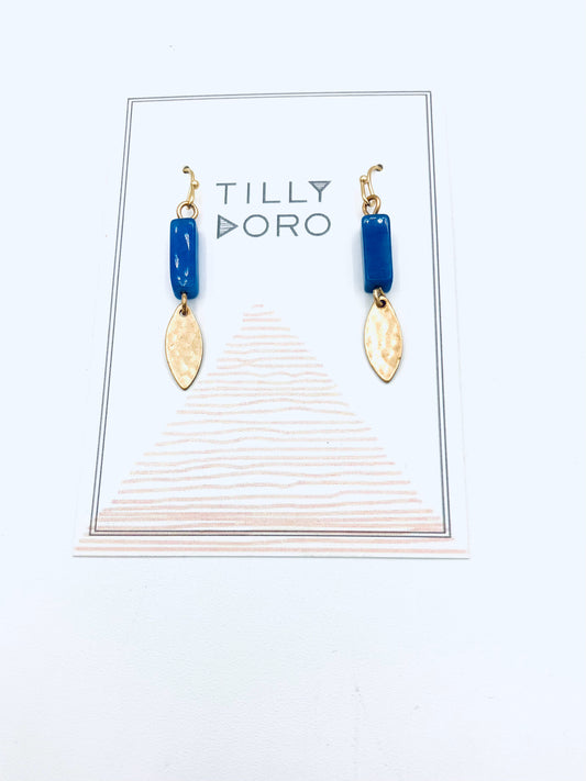 Lapis with Teardrop Earrings