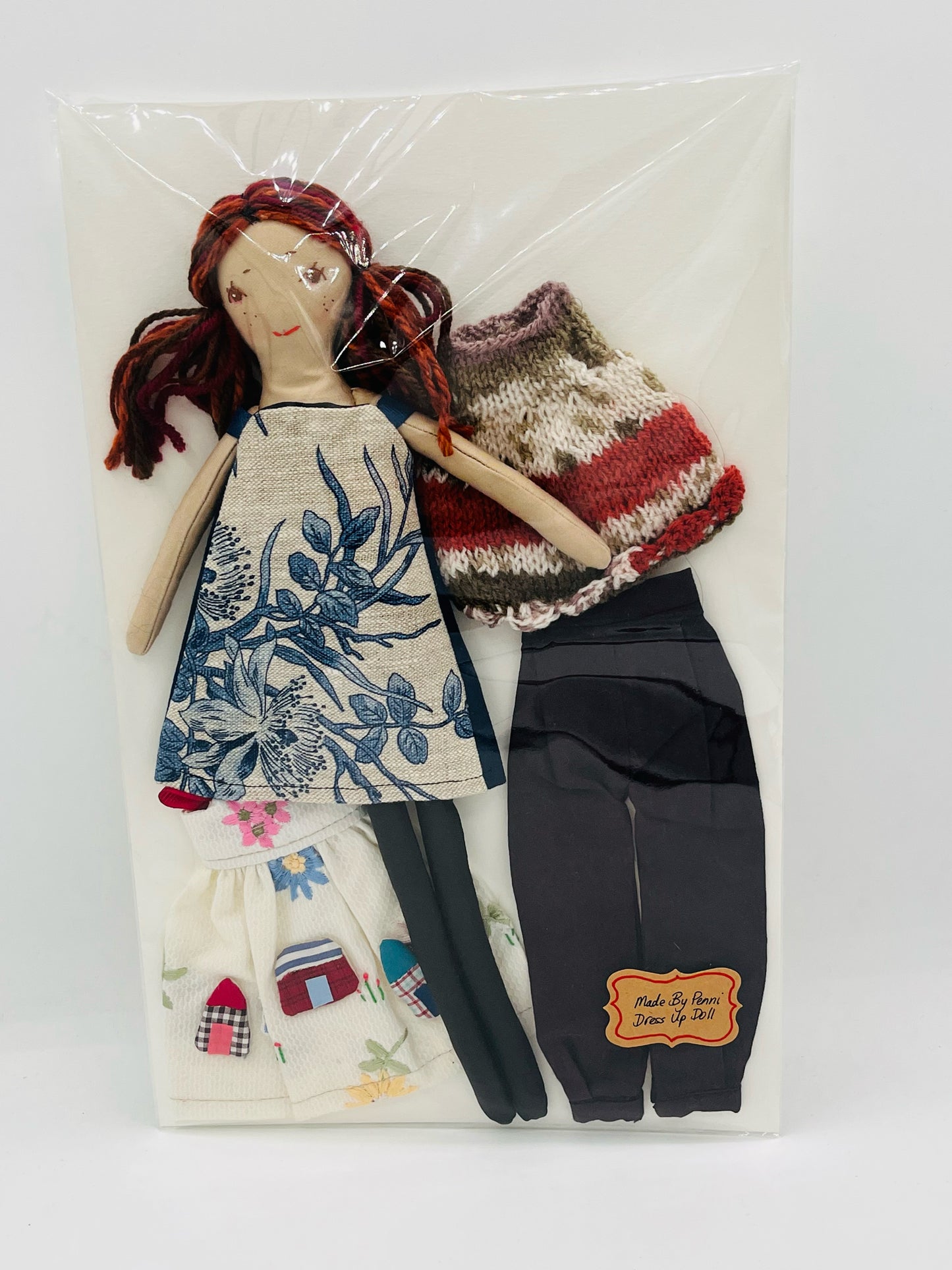 Dress Up Doll with Three Outfits