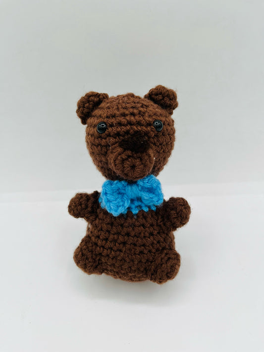 Bear with Blue Bowtie
