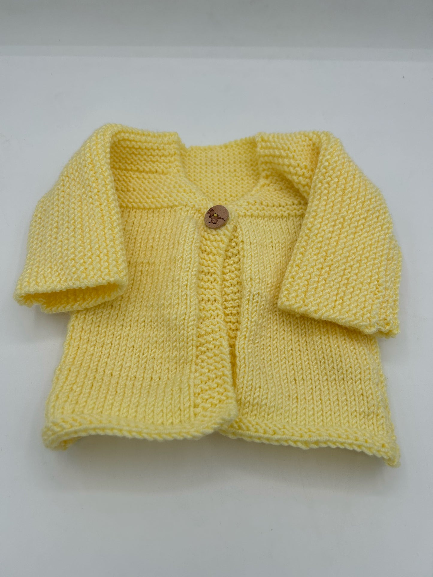 Newborn sweater yellow