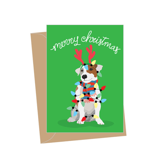 Mini Holiday Jack Russel Enclosure Cards
