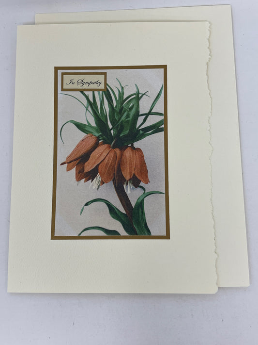 Crown Imperial Sympathy Card
