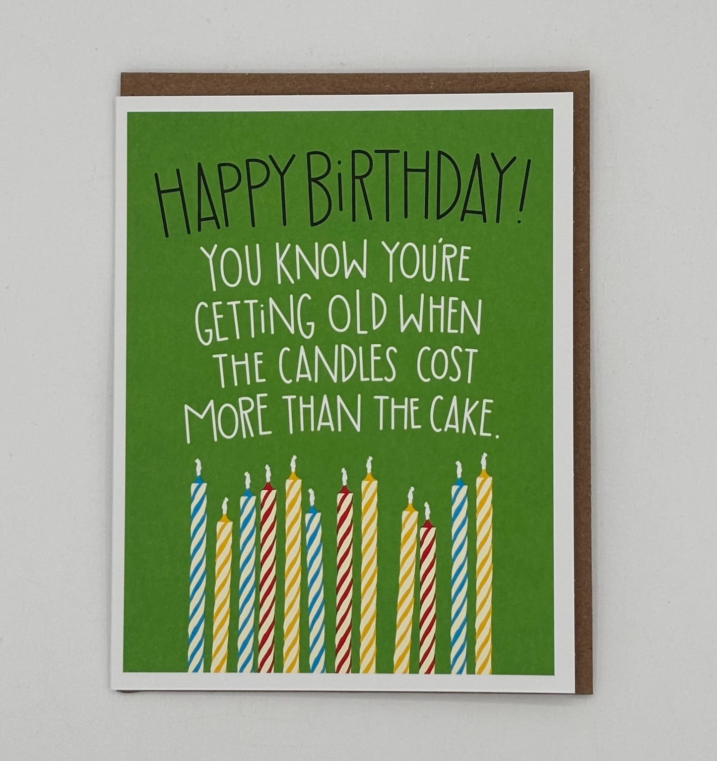 Birthday Candles Quote Card