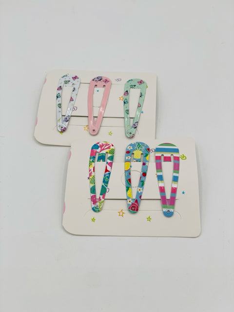 Spring Hair Clip, Set of 3