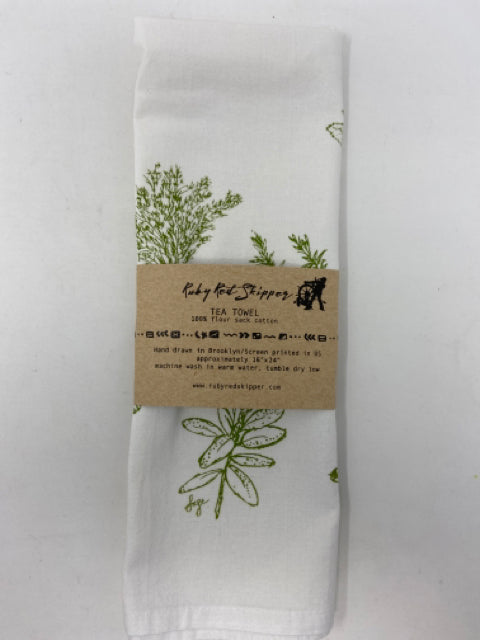Herbs Tea Towels