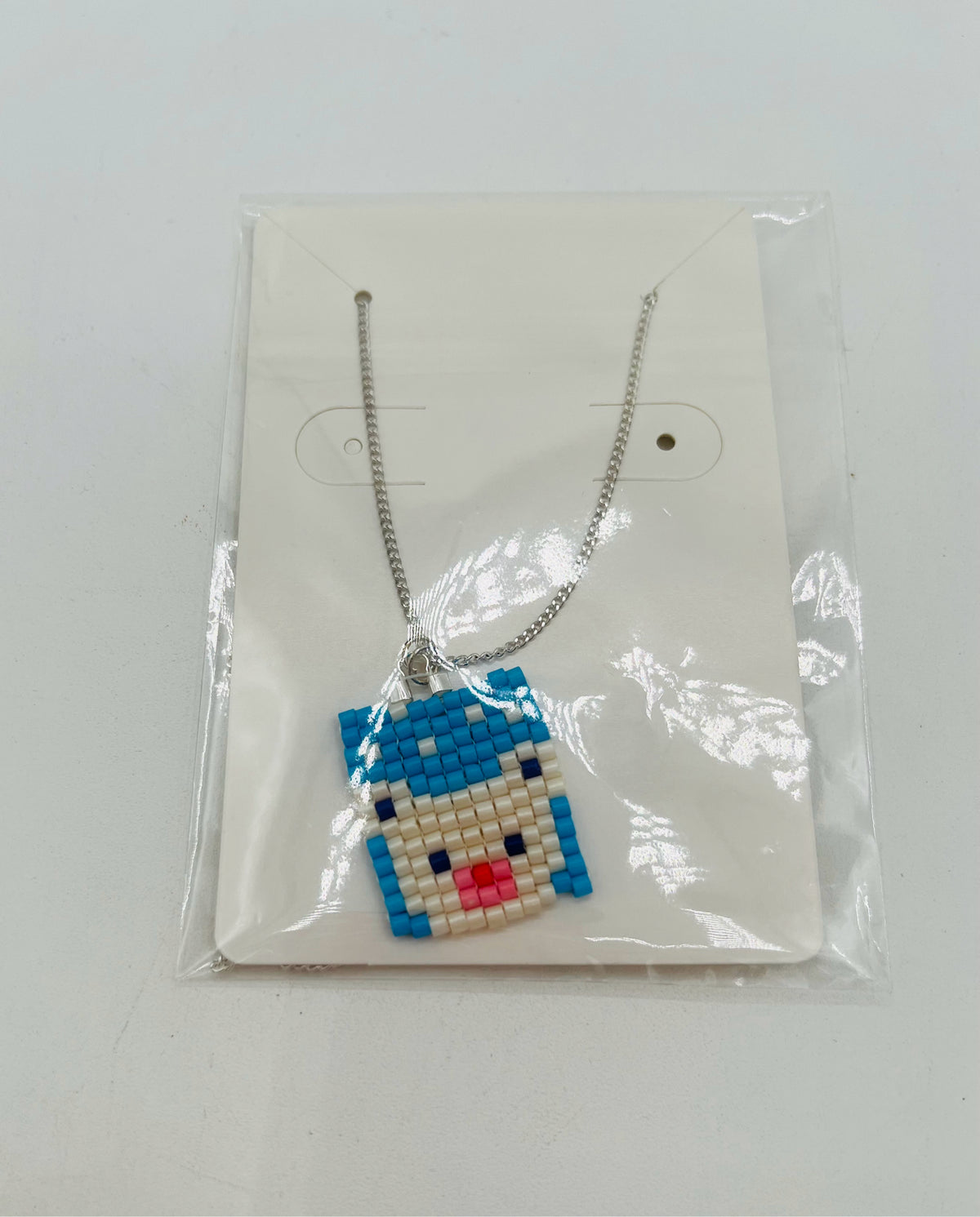 Necklace with Beaded Pendant