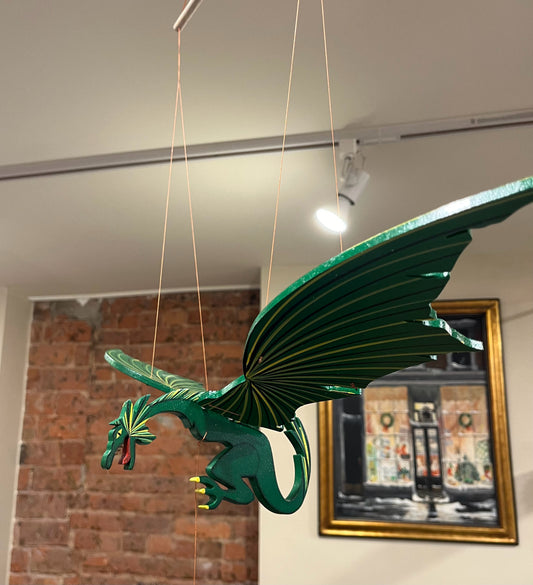 Green Dragon Flying Mobile