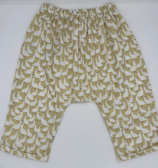 3 Y  Pants - Straw w/Geese