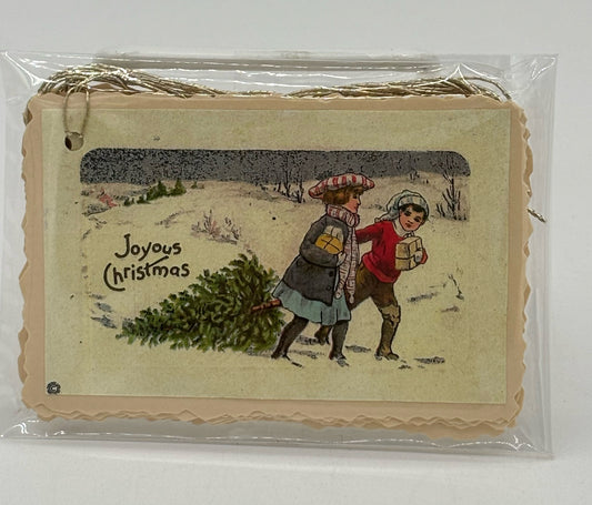 Kids Haul Tree 10-Pack Christmas Tags