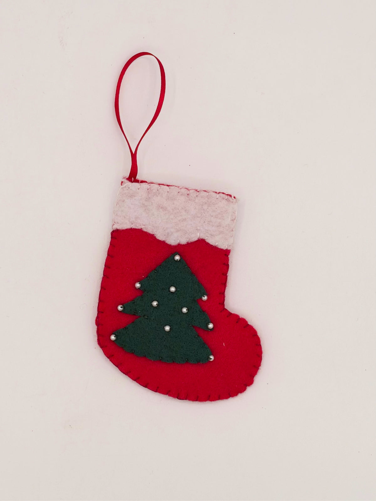Christmas Stocking with Tree