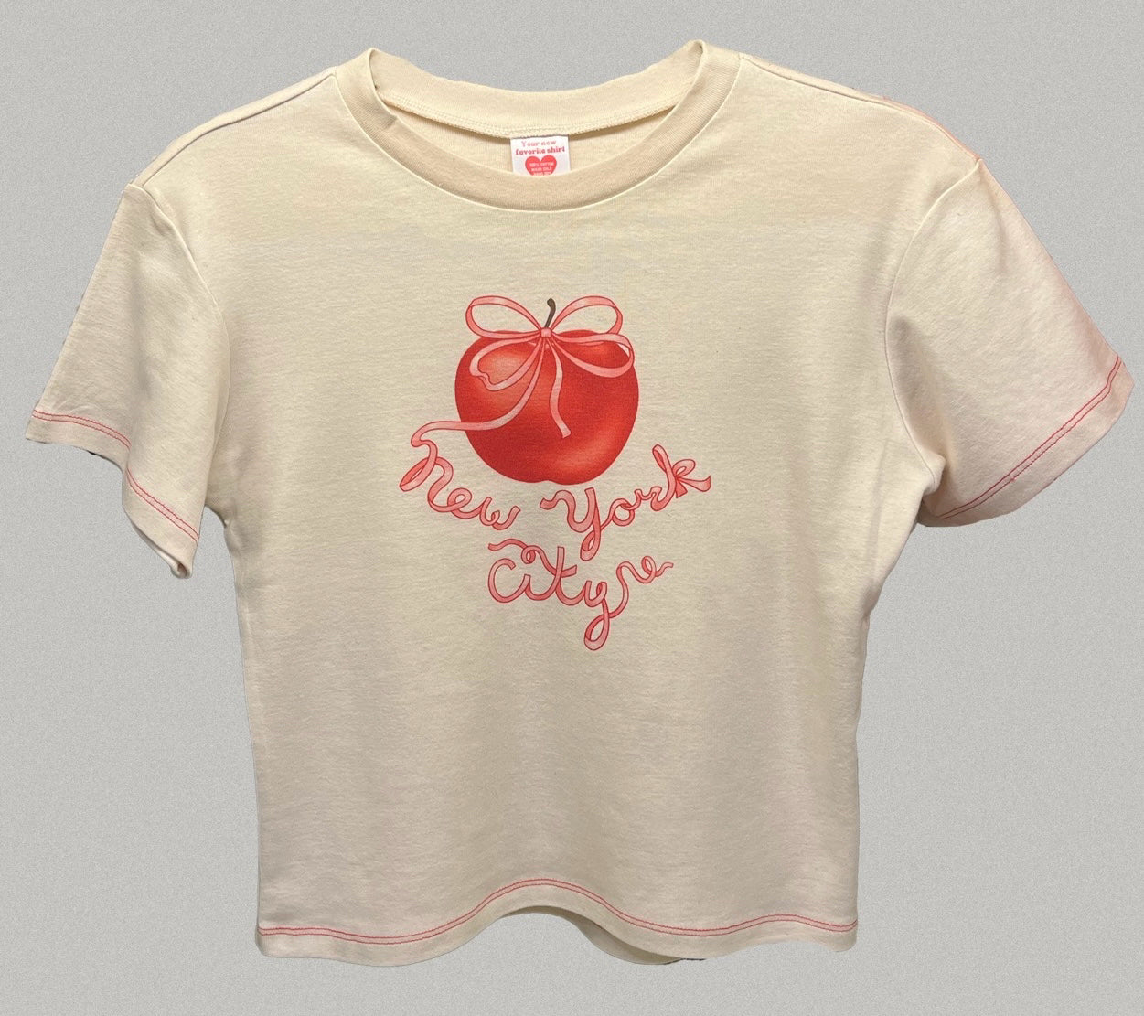 NYC Apple T shirt white Size M