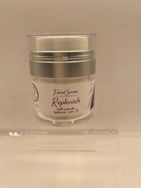Replenish Facial Serum with 2%  Hyaluronic Acid