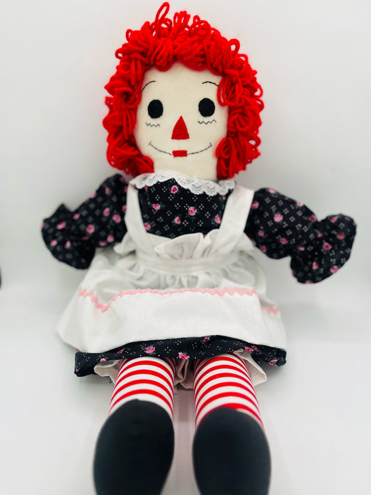 25" White Raggedy Ann