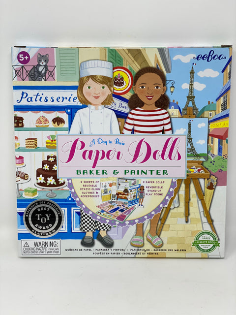 A Day in Paris Paper Dolls