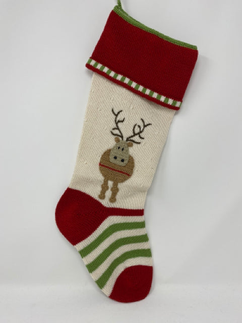 Reindeer Christmas Stocking