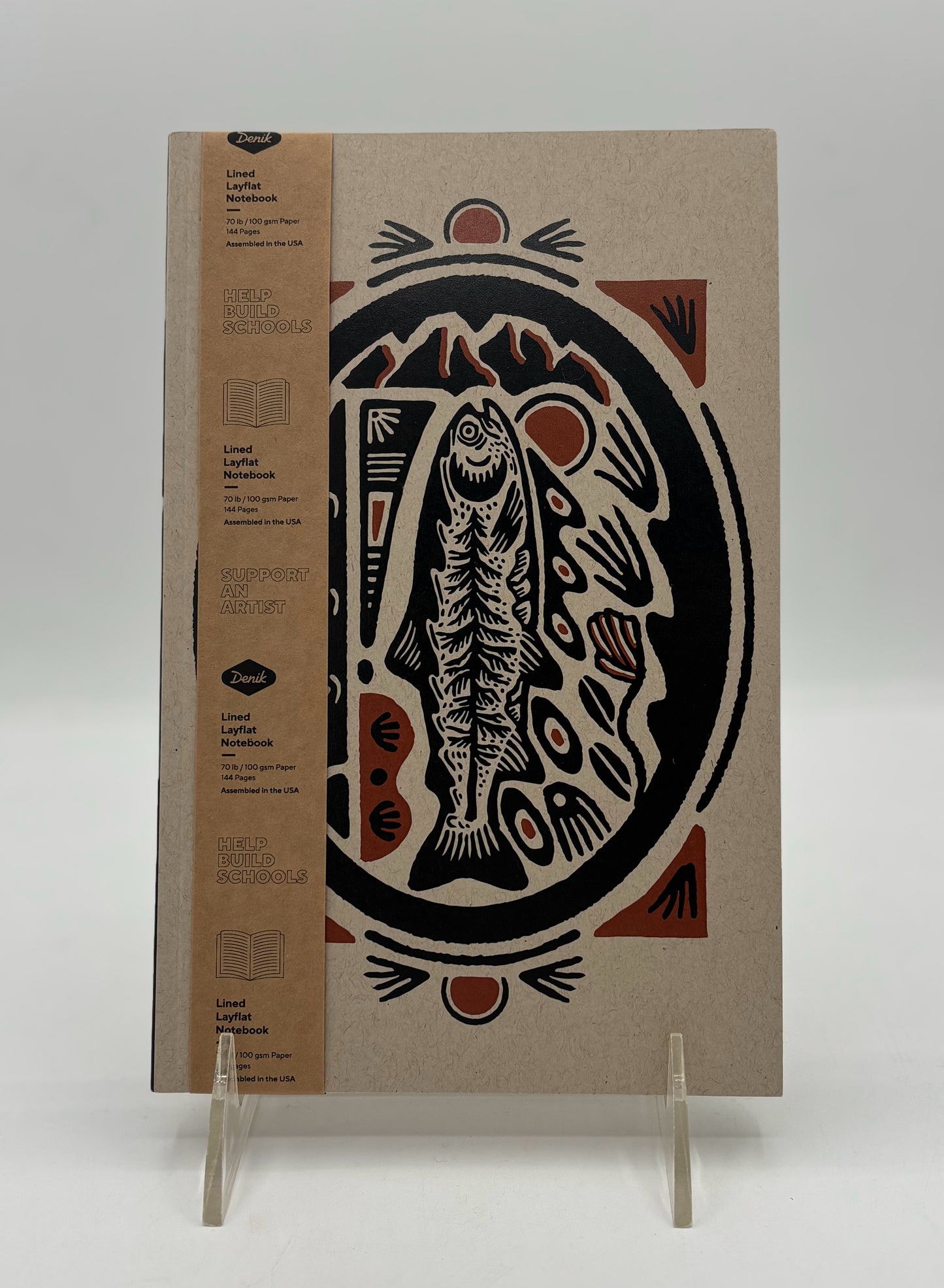 Spirit of the River Layflat Notebook