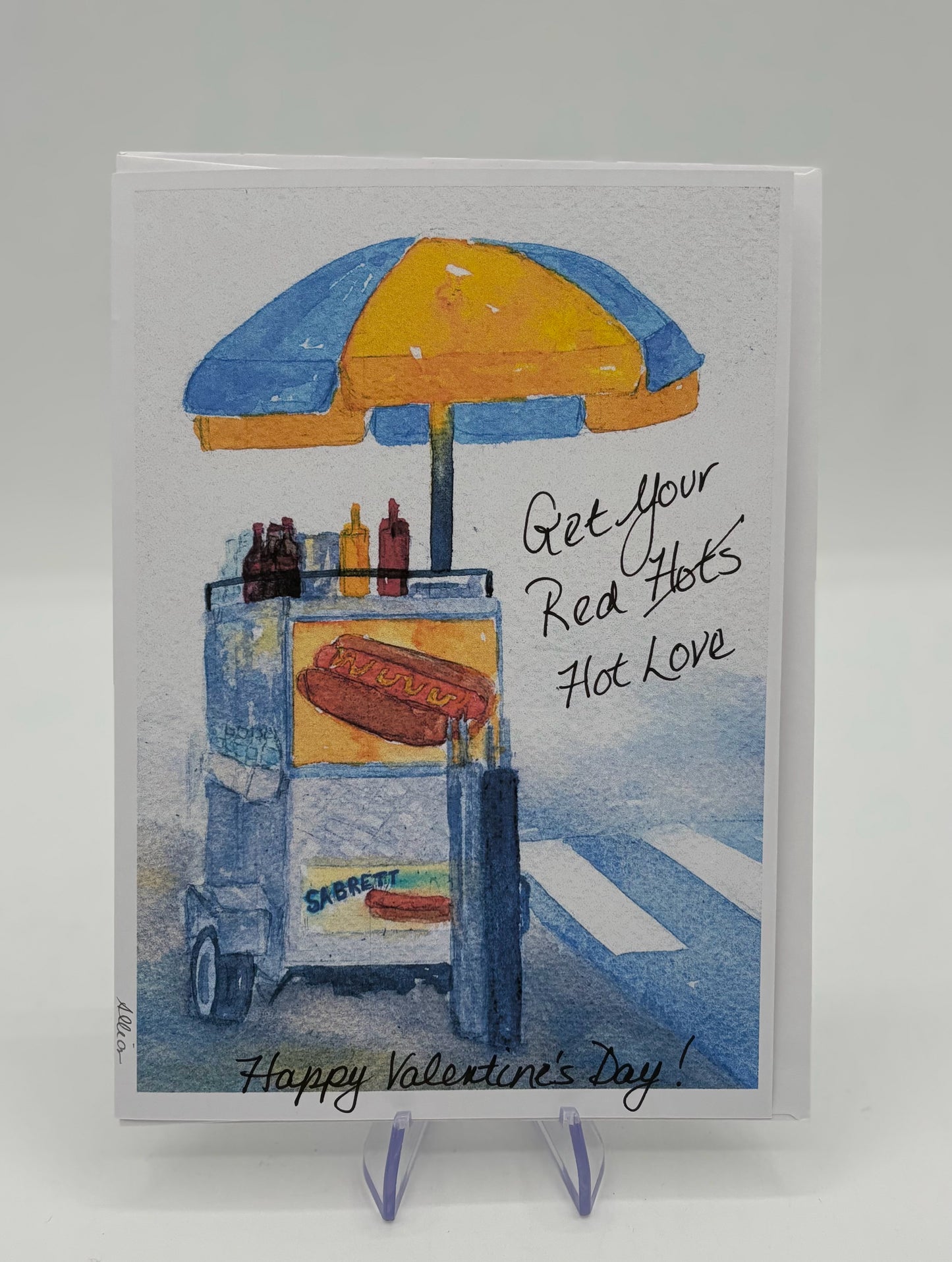 Red Hot Love Valentine's Card