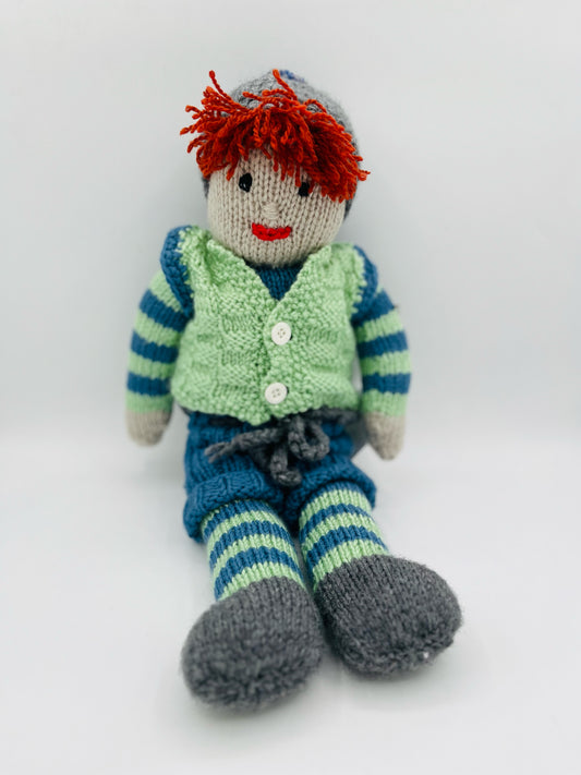 Doll with Vest and Pants
