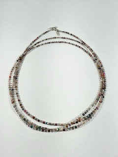 Spinel Hill Tribe Silver Necklace