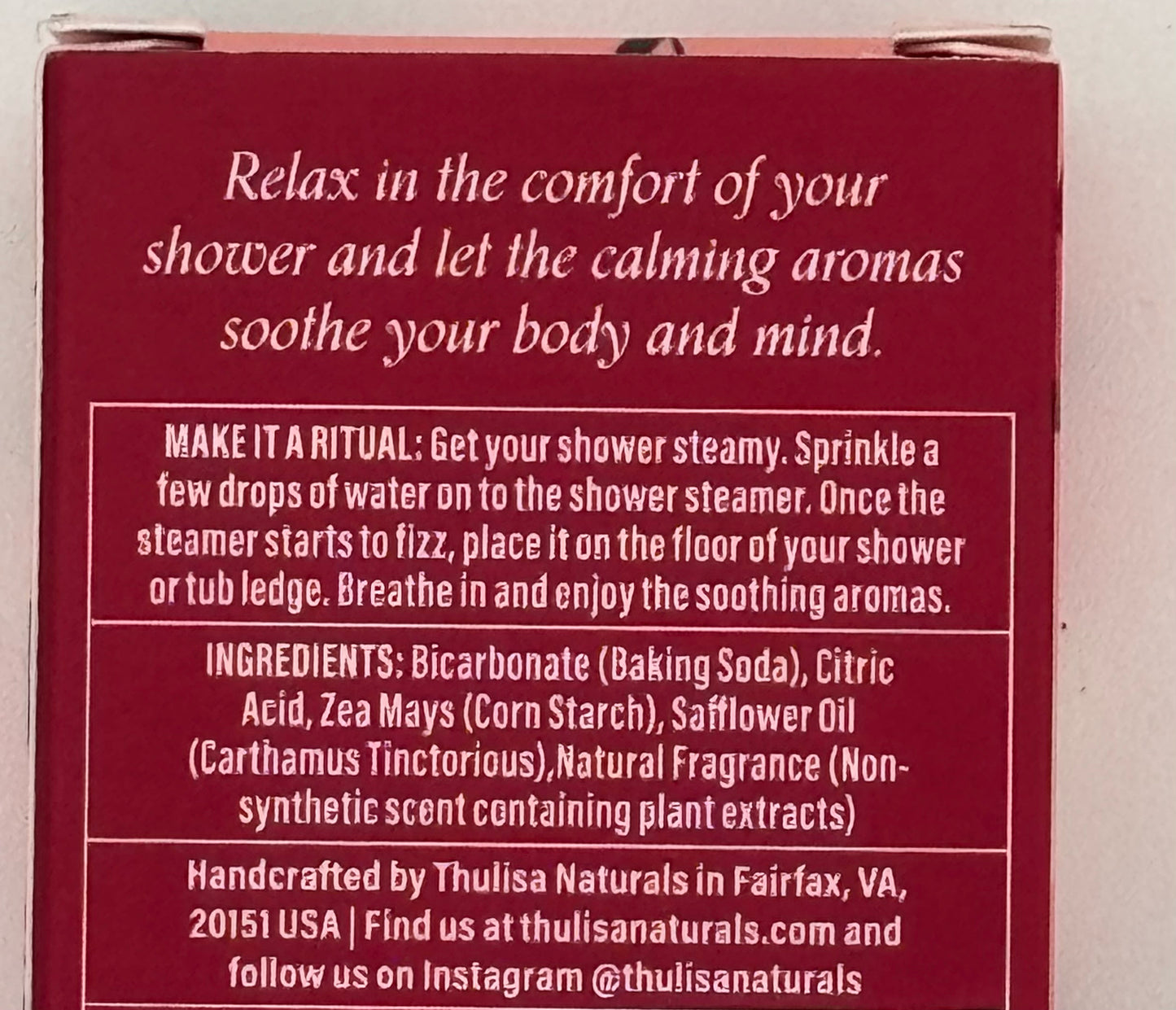 Simply The Best: Lily + Rose Shower Steamers