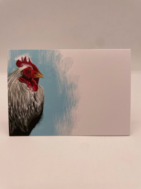 Iowa Blue Chicken Card