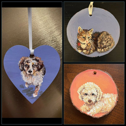 Pet Portrait Ornament