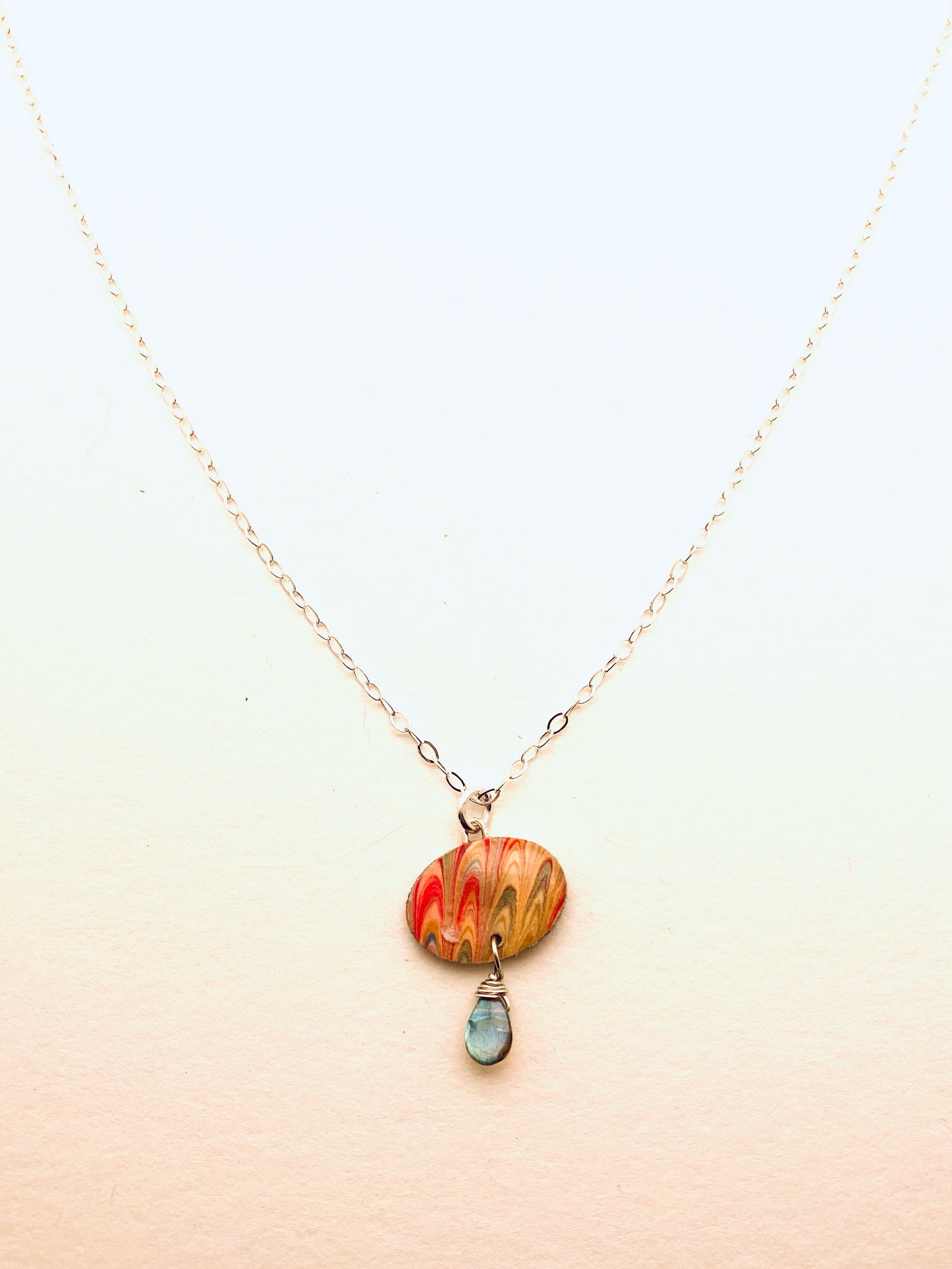 Pixie Necklace with Labradorite
