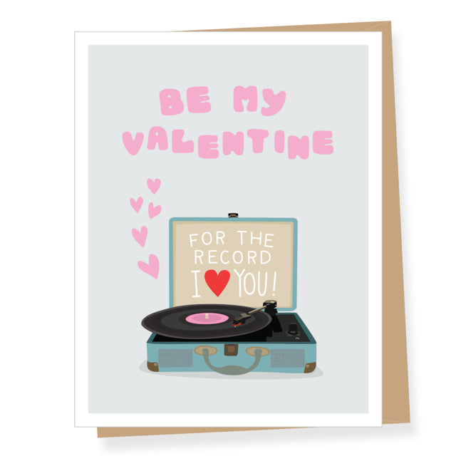 For The Record Valentine's Cards