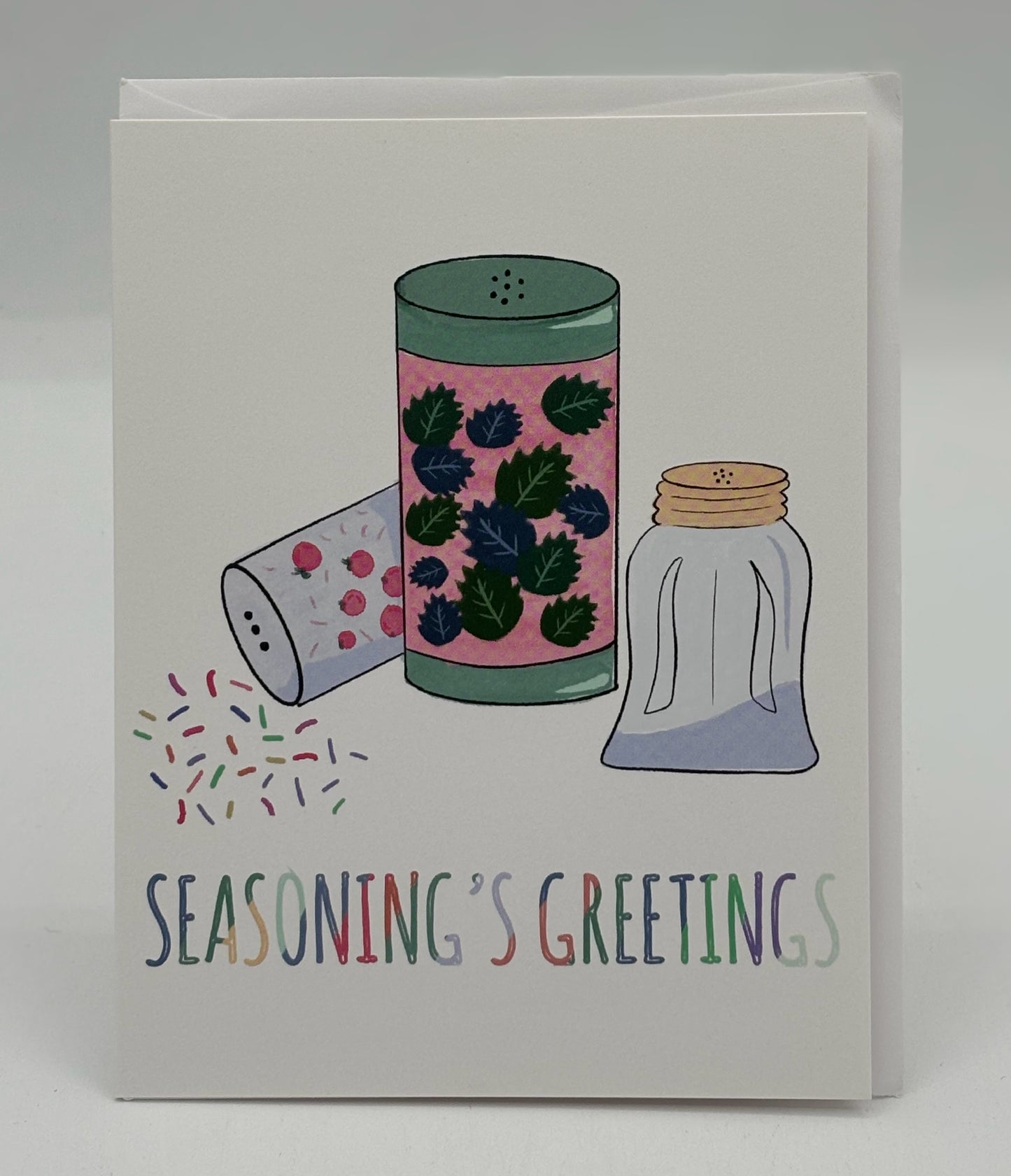 Seasons Greetings Christmas Card