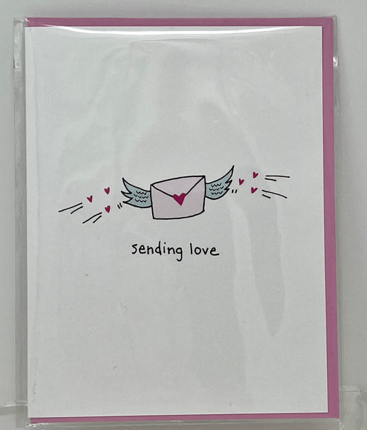Sending Love Card