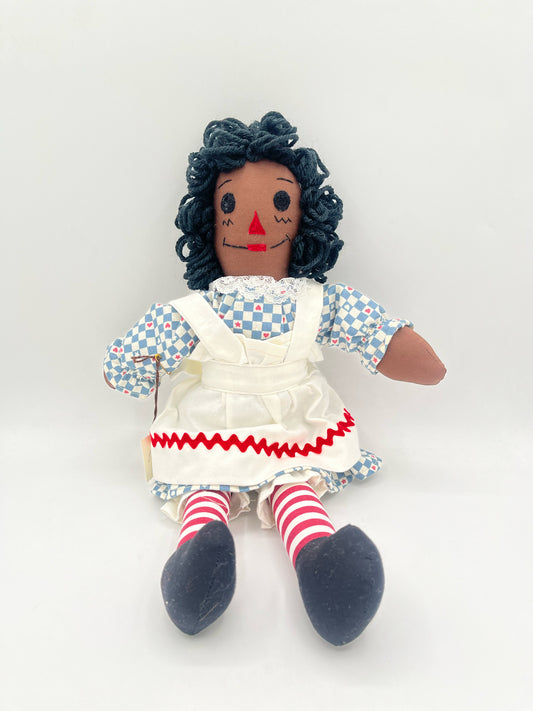 15" Black Raggedy Ann
