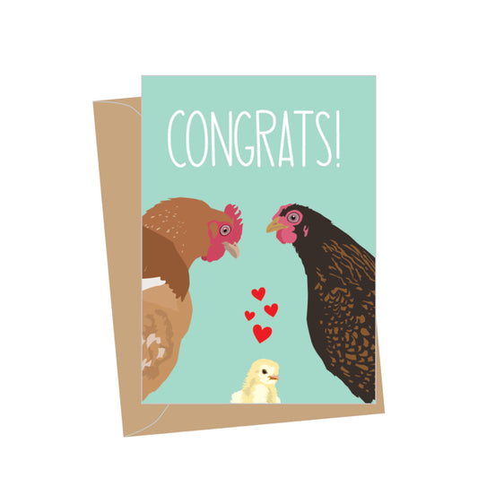 Mini Baby Chickadee Enclosure Cards