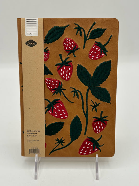 Elana's Berries Embroidered Hardcover Journal