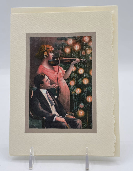 Christmas Violin Card