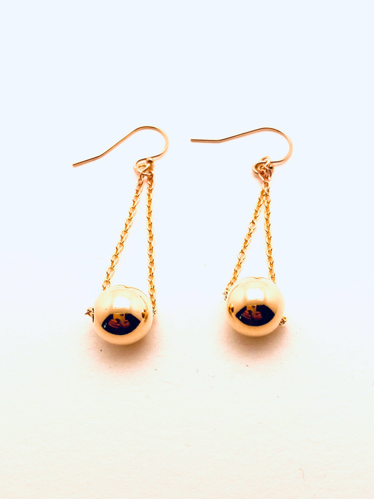 10 mm Ball Drop Earrings