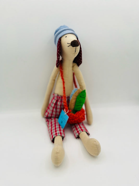 Phil the Dog with Bag