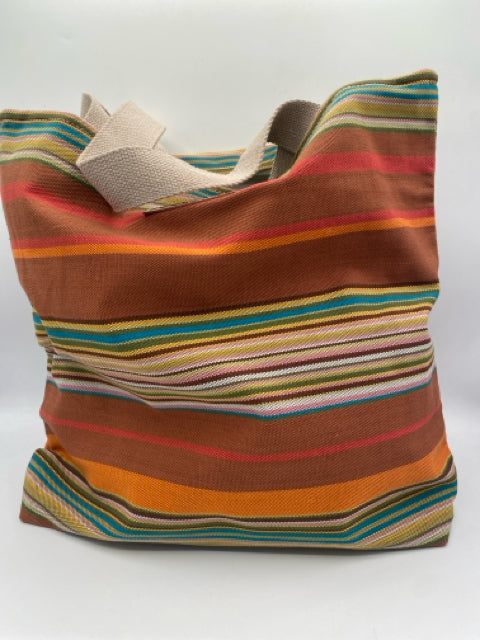 Multicolor Stripes Tote Bag