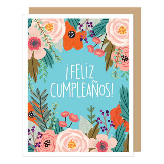 Feliz Cumpleanos Card
