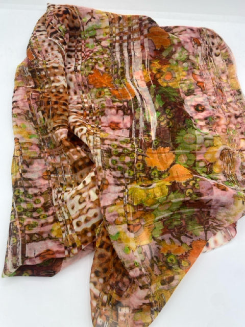 Fall Colors Abstract Scarf