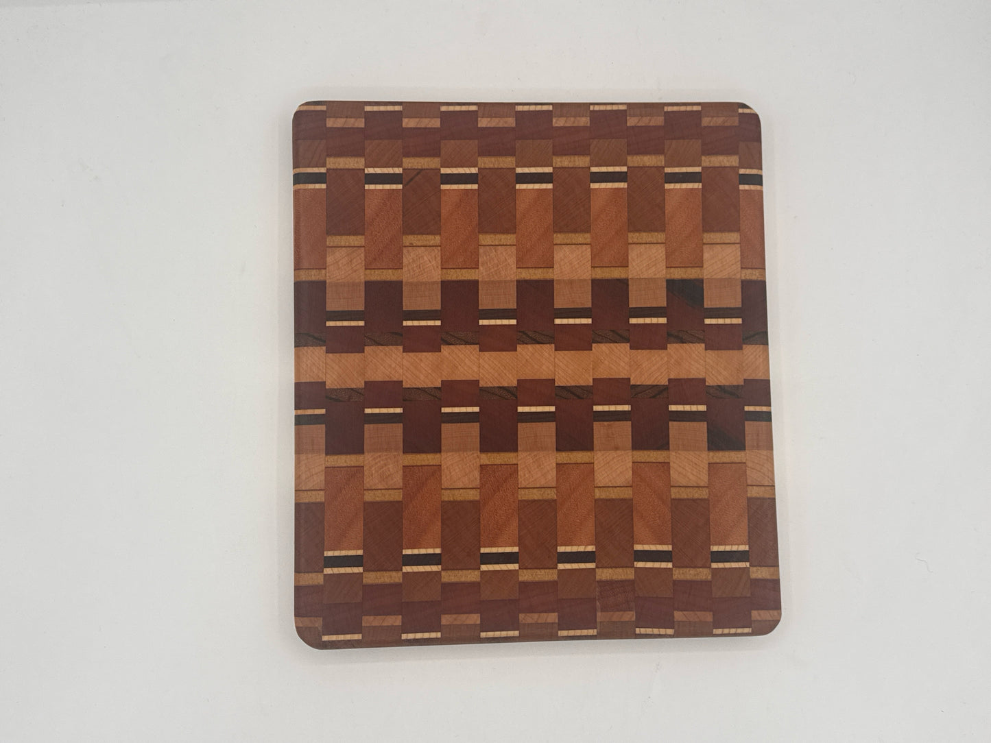 Mixed Harwoods Endgrain Cheese Board