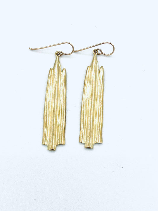 Stalactites  Nu-Gold Earrings