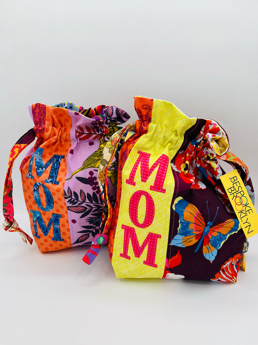 Handy Drawstring Bag "MOM"