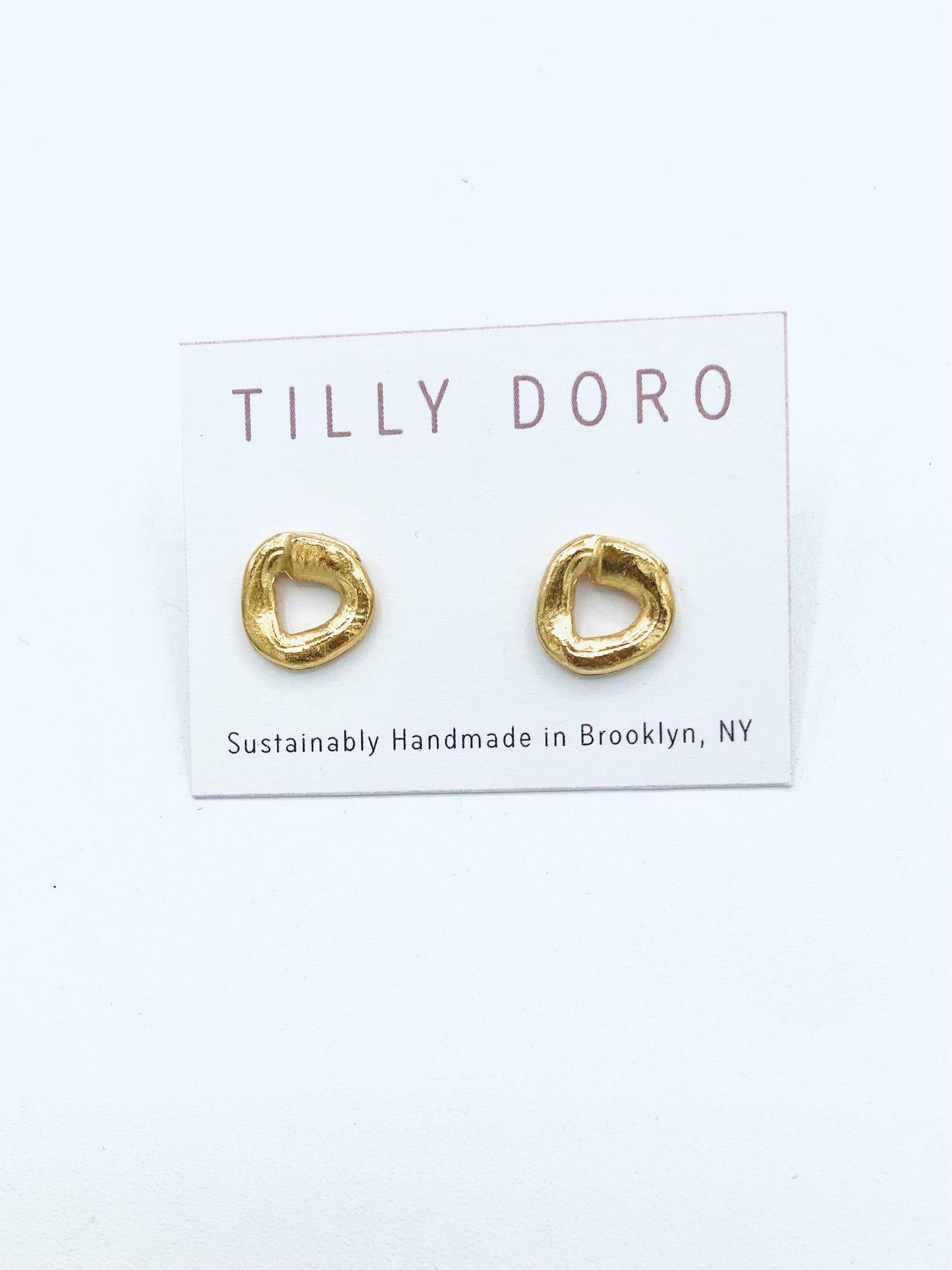 Open Circles Studs