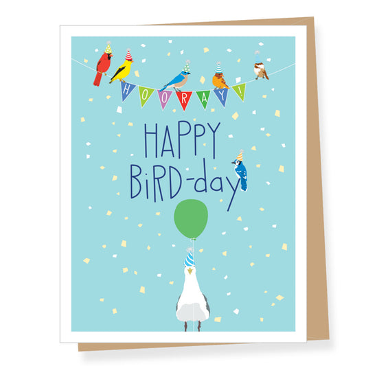 Bir-Day Birthday Card