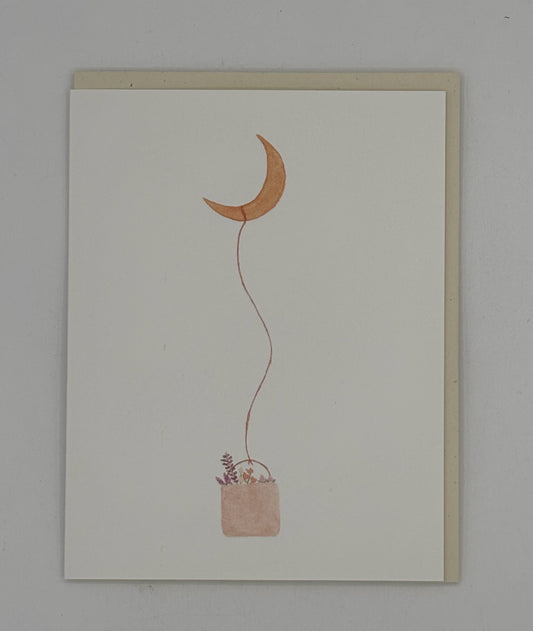 Moon Basket Card