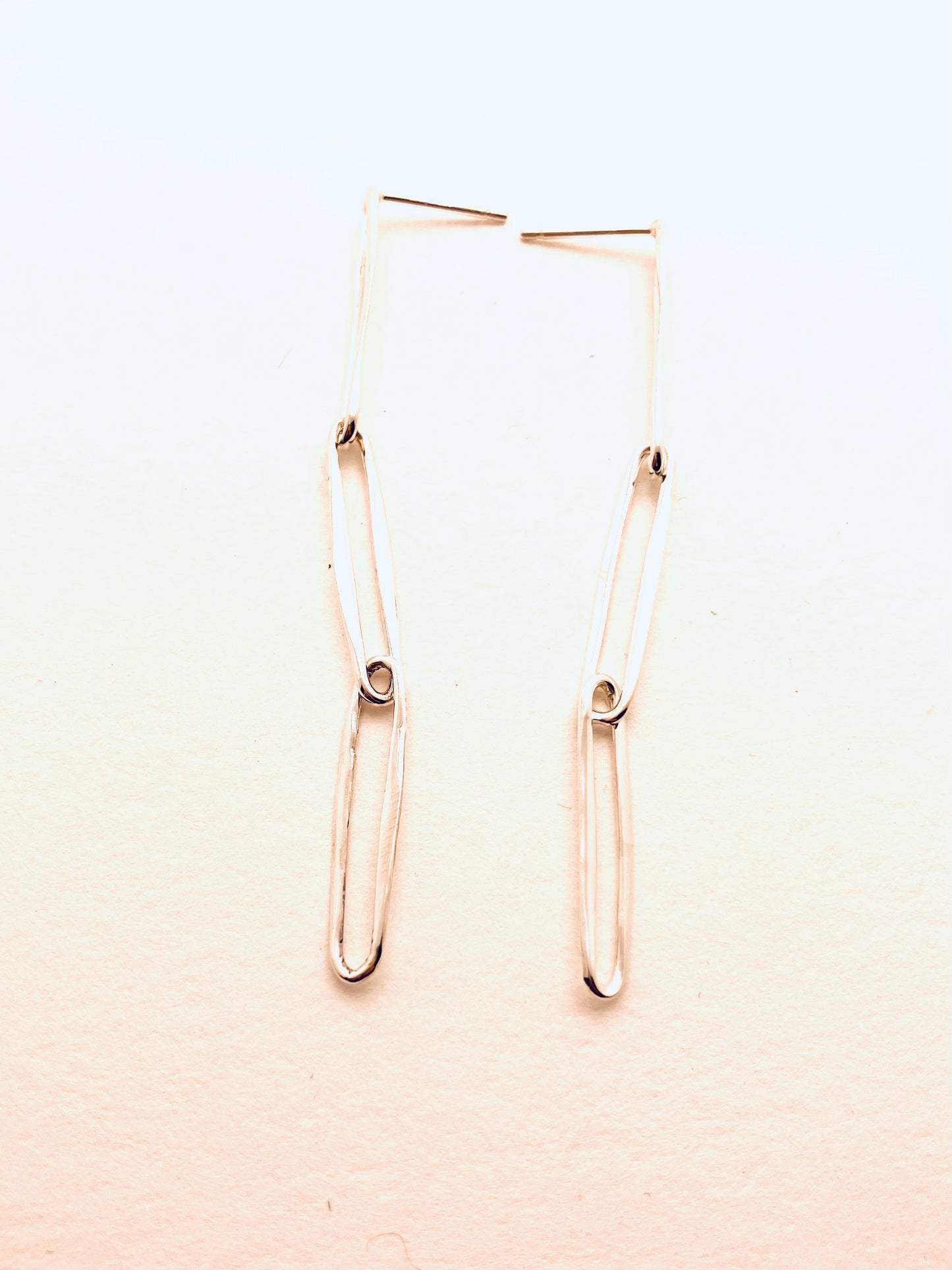 Paper Clip Earrings