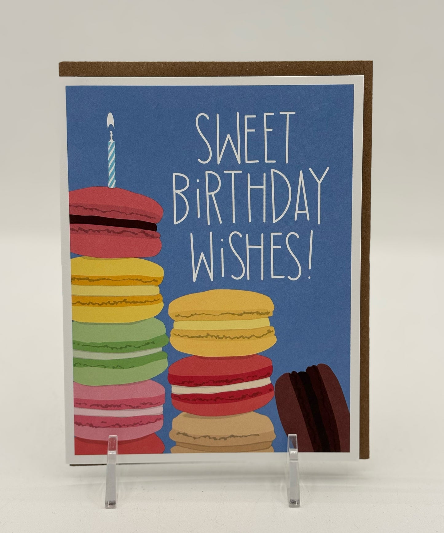 Macaron Birthday Card