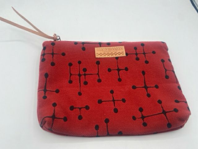 Red & Black Jacks Pouch
